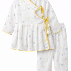 Premium Soft Cotton Kids Frock Set